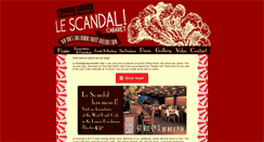 Desktop Screenshot of lescandal.com